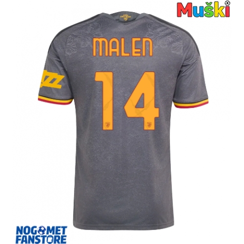 AS Roma Donyell Malen #14 Rezervni Dres 2026-27 Kratak Rukav